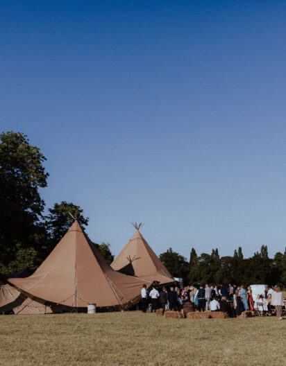 A Tipi Tribe wedding at Revesby Estate